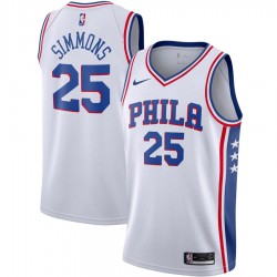 Philadelphia 76ers Ben Simmons 25 Nike 2019 2020 Association Edition NBA Jersey Swingman