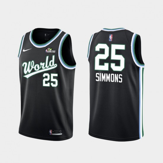 Philadelphia 76ers Ben Simmons 25 Nike 2019 Rising Star NBA Jersey Swingman