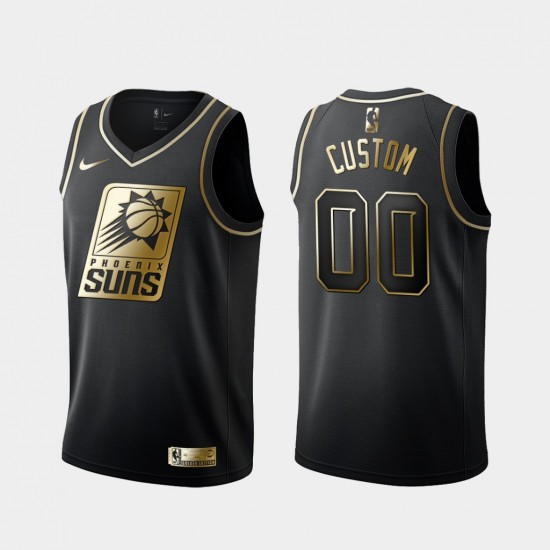 Phoenix Suns Custom Nike Golden Edition Black NBA Jersey Swingman