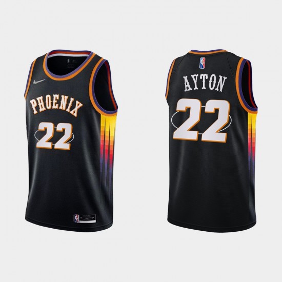 Phoenix Suns Deandre Ayton 22 Nike 2021 2022 City Edition NBA Jersey Swingman