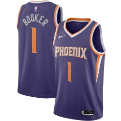 Phoenix Suns Devin Booker 1 2020 2021 Nike Icon Edition NBA Jersey Swingman