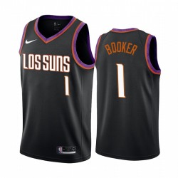 Phoenix Suns Devin Booker 1 Nike 2019 2020 City Edition NBA Jersey Swingman