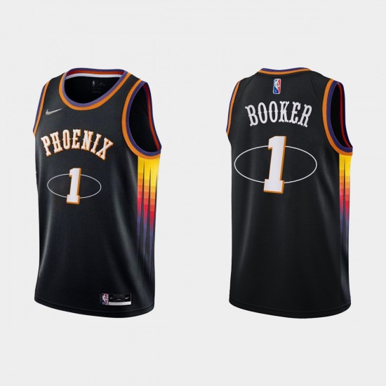 Phoenix Suns Devin Booker 1 Nike 2021 2022 City Edition NBA Jersey Swingman