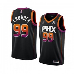 Phoenix Suns Jae Crowder 99 Nike 2022 2023 Statement Edition Black NBA Jersey Swingman