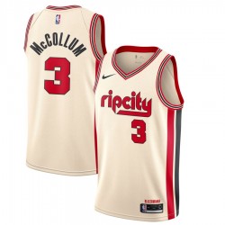 Portland Trail Blazers C.J. McCollum 3 Nike 2019 2020 City Edition NBA Jersey Swingman