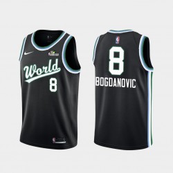 Sacramento Kings Bogdan Bogdanovic 8 Nike 2019 Rising Star NBA Jersey Swingman