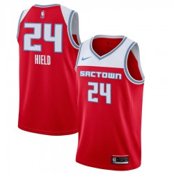 Sacramento Kings Buddy Hield 24 Nike 2019 2020 City Edition NBA Jersey Swingman