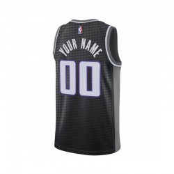 Sacramento Kings Custom Jordan Statement Edition 2022-2023 Black NBA Jersey Swingman