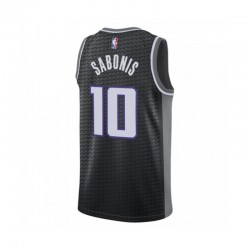 Sacramento Kings Domantas Sabonis 10 Jordan Statement Edition 2022-2023 Black NBA Jersey Swingman