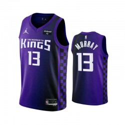 Sacramento Kings Keegan Murray 13 Jordan Statement Edition 2023 2024 Purple NBA Jersey Swingman