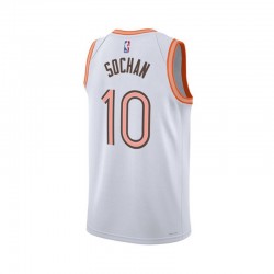 San Antonio Spurs Jeremy Sochan 10 Nike 2023 2024 City Edition White NBA Jersey Swingman