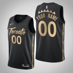 Toronto Raptors Custom Nike 2019 2020 City Edition NBA Jersey Swingman