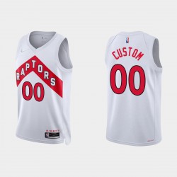 Toronto Raptors Custom Nike 2021 2022 Association Edition 75th Anniversary Diamond NBA Jersey Swingman