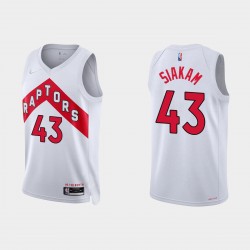 Toronto Raptors Pascal Siakam 43 Nike 2021 2022 Association Edition 75th Anniversary Diamond NBA Jersey Swingman