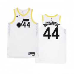 Utah Jazz Bojan Bogdanovic 44 Nike 2022 2023 Association Edition White NBA Jersey Swingman