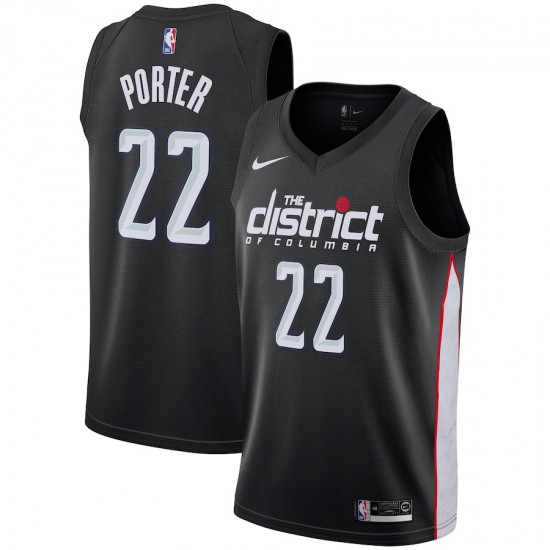 Washington Wizards Otto Porter 22 2018 2019 Nike City Edition Black NBA Jersey Swingman Washington Wizards Otto Porter 22 2018 2019 Nike City Edition Black NBA Jersey Swingman